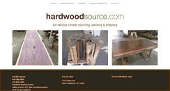 Desktop Screenshot of hardwoodsource.com